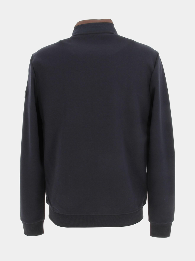 Veste schetland classic bleu marine homme - Benson & Cherry