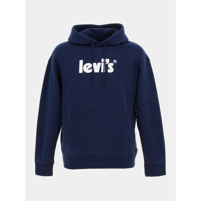 Sweat à capuche graphic bleu homme - Levi's