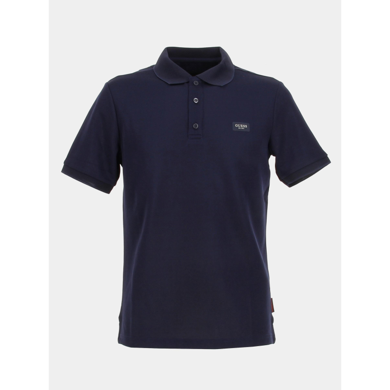 Polo veit smart bleu marine homme - Guess