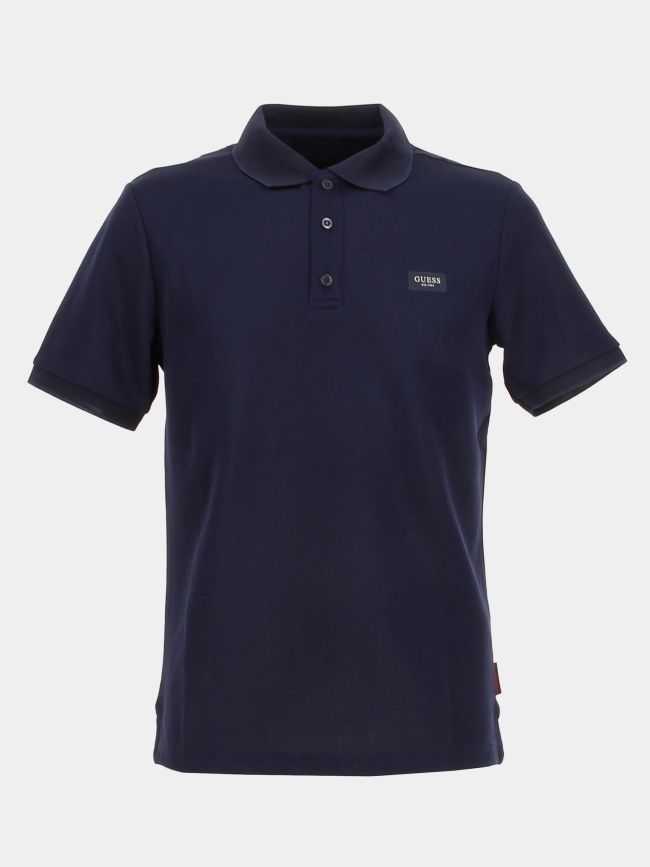 Polo veit smart bleu marine homme - Guess