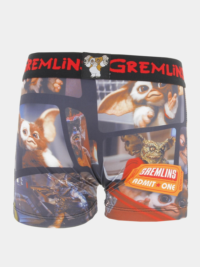 Boxer gremlins noir garçon - Freegun
