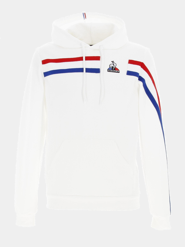 Sweat à capuche tri n1 blanc homme - Le Coq Sportif