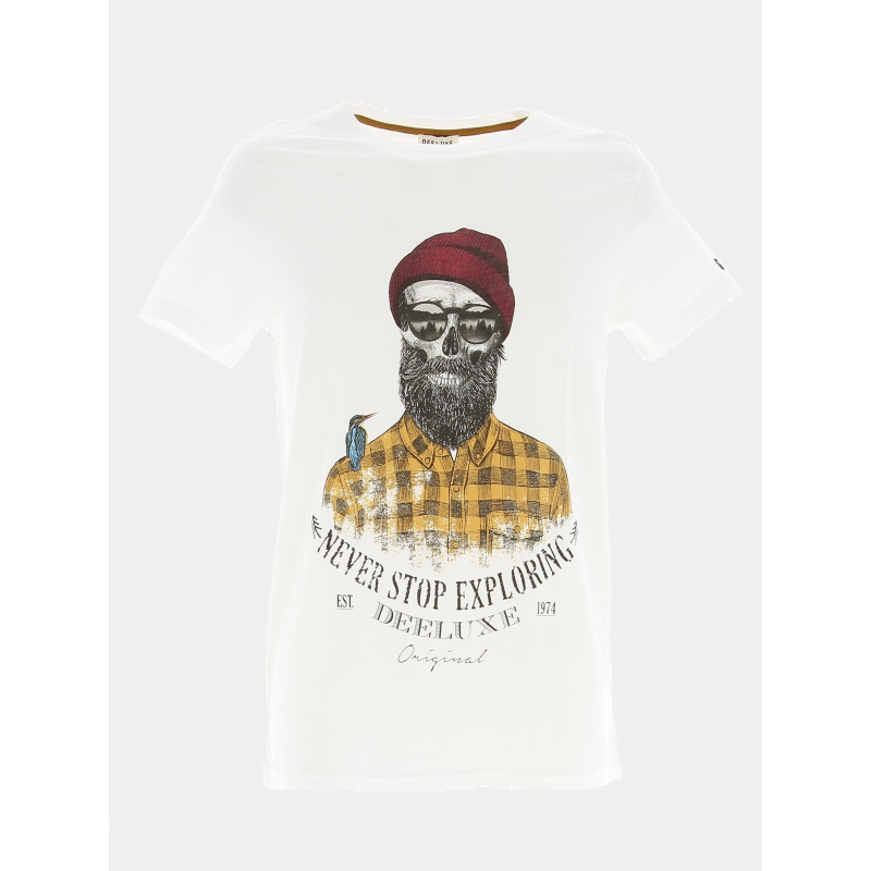 T-shirt tellson blanc homme - Jack & Jones