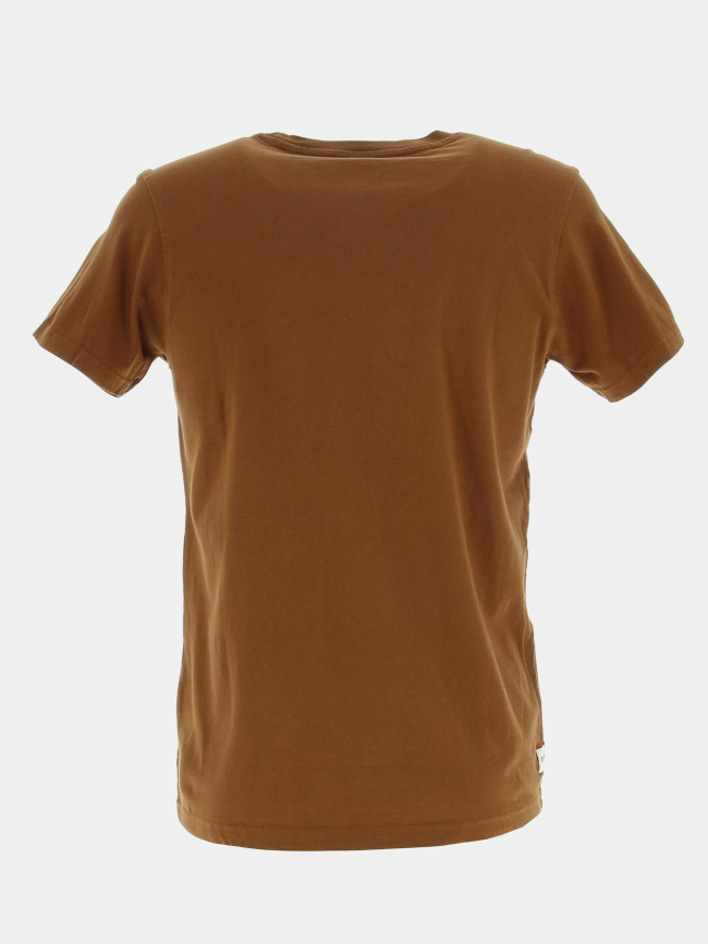 T-shirt clem marron homme - Deeluxe