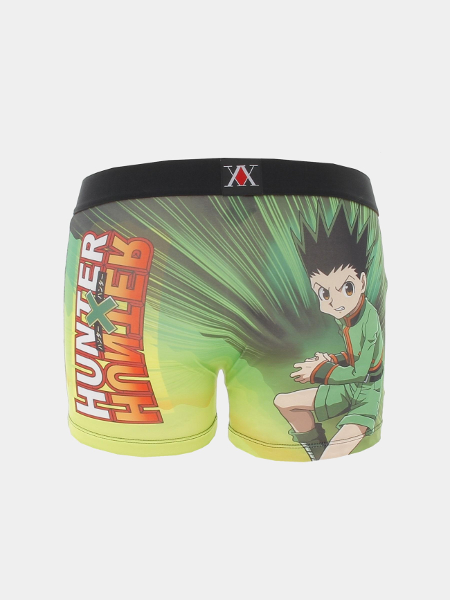 Boxer hunter x hunter vert garçon - Freegun