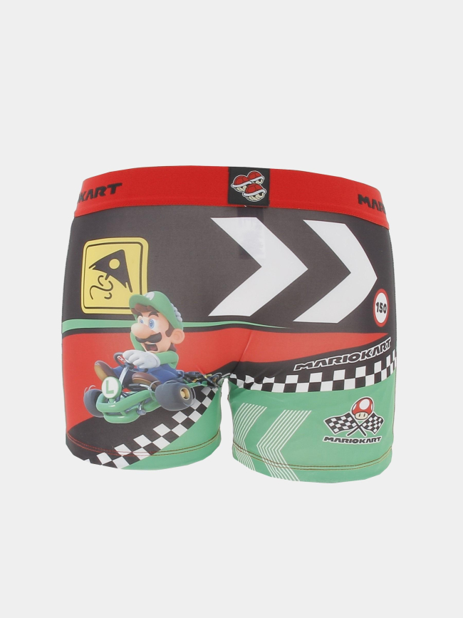 Boxer mario kart luigi multicolore garçon - Freegun