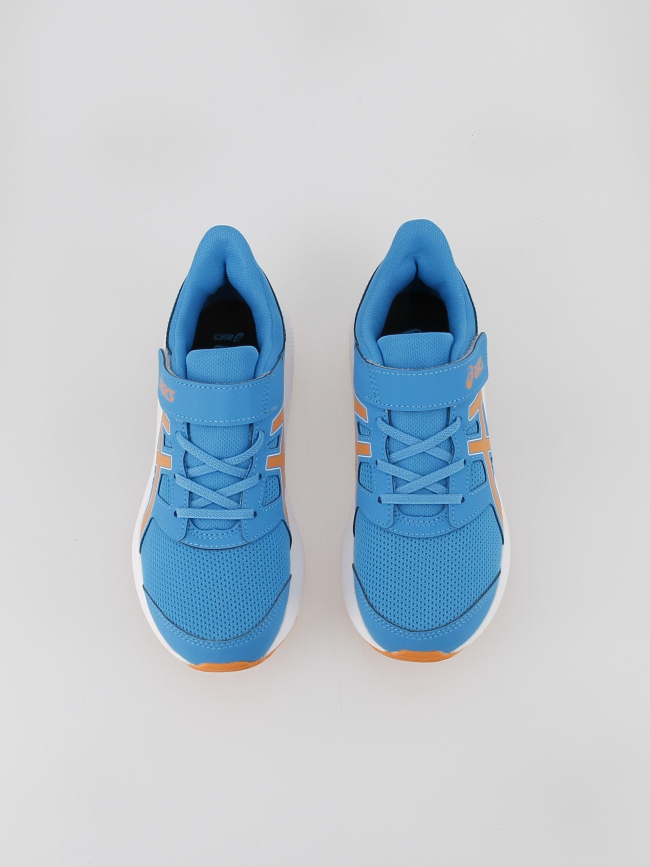 Chaussures de running à scratch jolt 4 ps bleu enfant - Asics