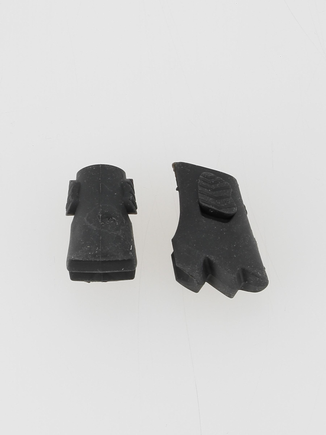 Protège-bâtons Randonnée En Caoutchouc - Embouts Noirs Anti-dérapants Pour Bâtons De Marche Télescopiques - Accessoire Trekking