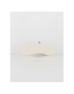 Baskets basses zip beige femme - Tbs