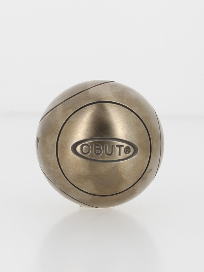 Boules de pétanque demi-tendre 72mm match it strie 0 - Obut