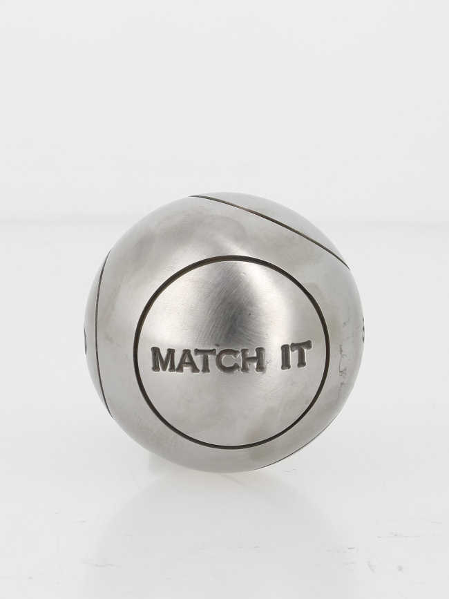Match it strie 1 demi-tendre 71mm boules de pétanque - Obut