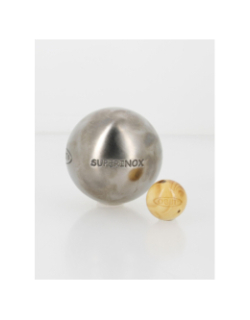 Superinox strie 0 demi-tendre 75mm boules de pétanques - Obut