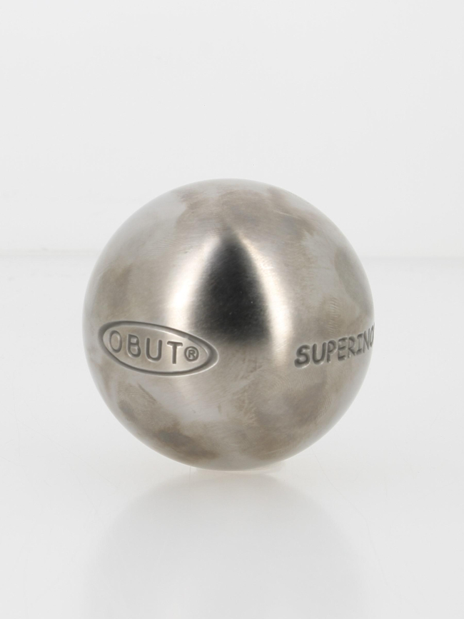 Boules de pétanque demi tendre 72mm superinox strie 0 - Obut