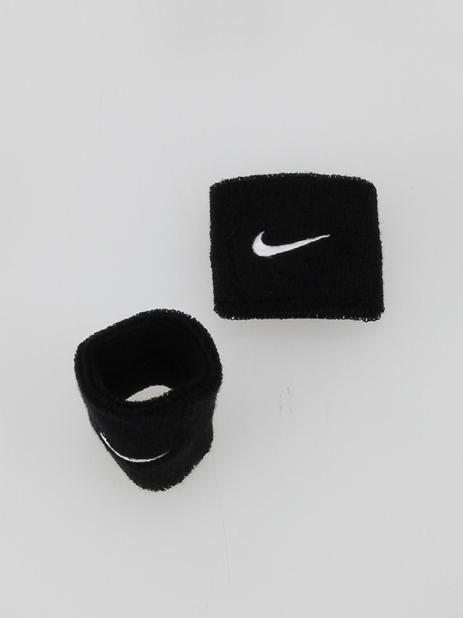 Poignets éponge de tennis swoosh noir - Nike