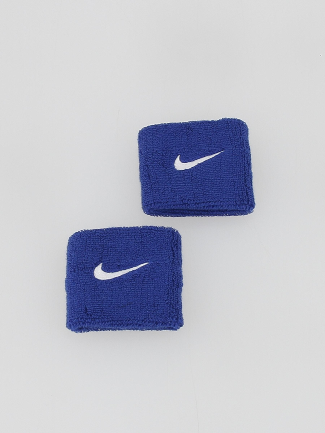 Poignets éponge de tennis swoosh bleu - Nike