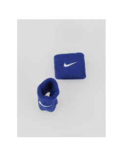 Poignets éponge de tennis swoosh bleu - Nike