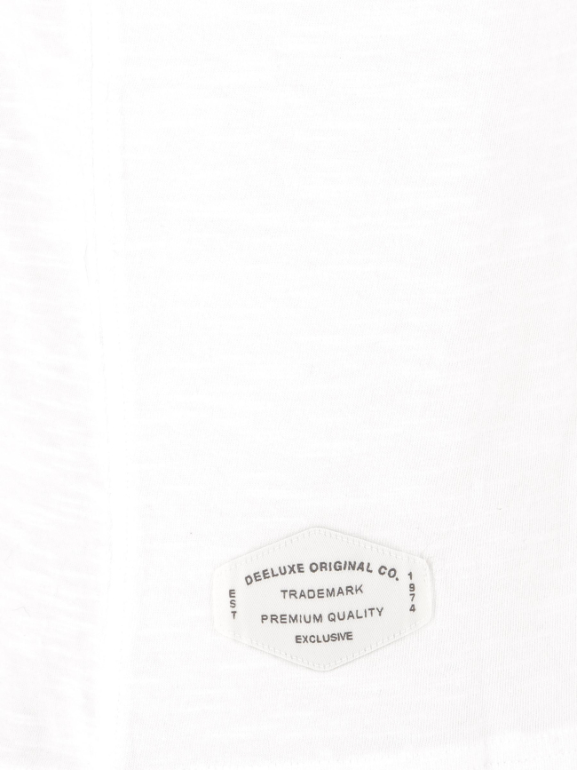 T-shirt craneo blanc homme - Deeluxe