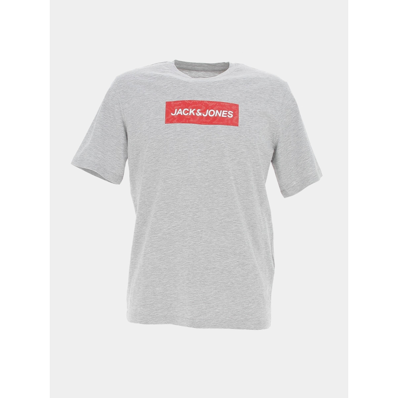 T-shirt conavigator gris chiné homme - Jack & Jones