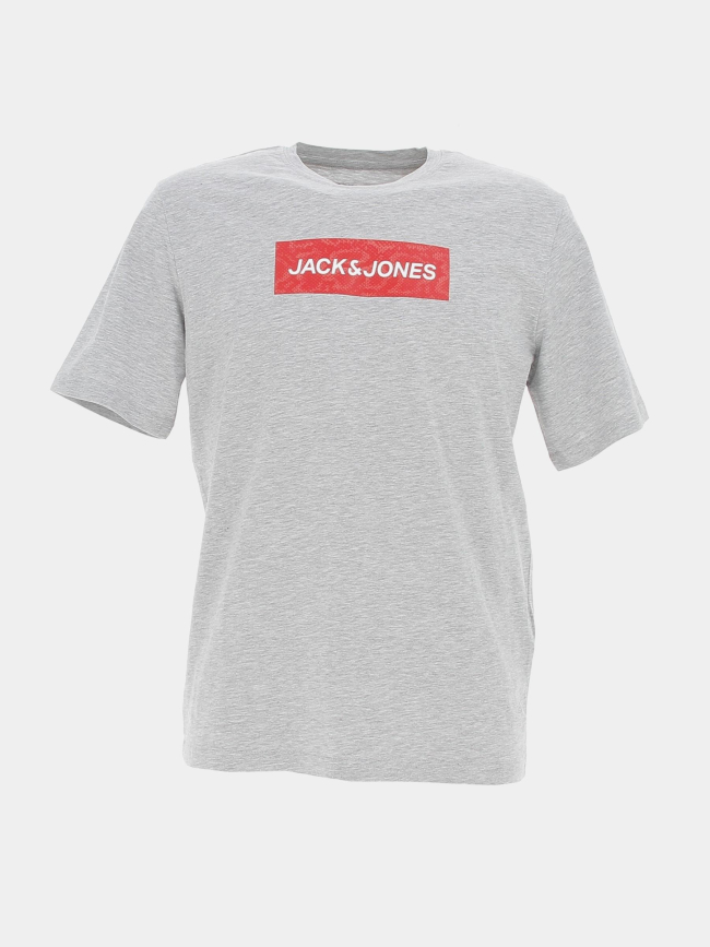 T-shirt conavigator gris chiné homme - Jack & Jones