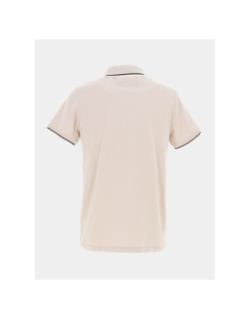Polo groot beige homme - Benson & Cherry