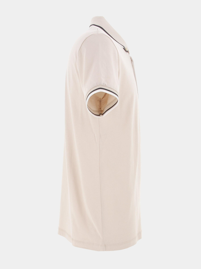 Polo groot beige homme - Benson & Cherry