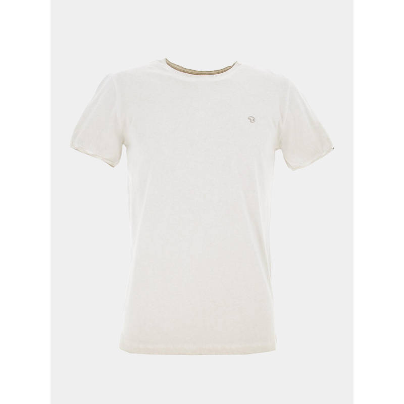 T-shirt signature taxi beige homme - Benson & Cherry