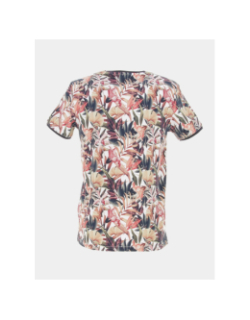 T-shirt floral signature tofel rose homme - Benson & Cherry