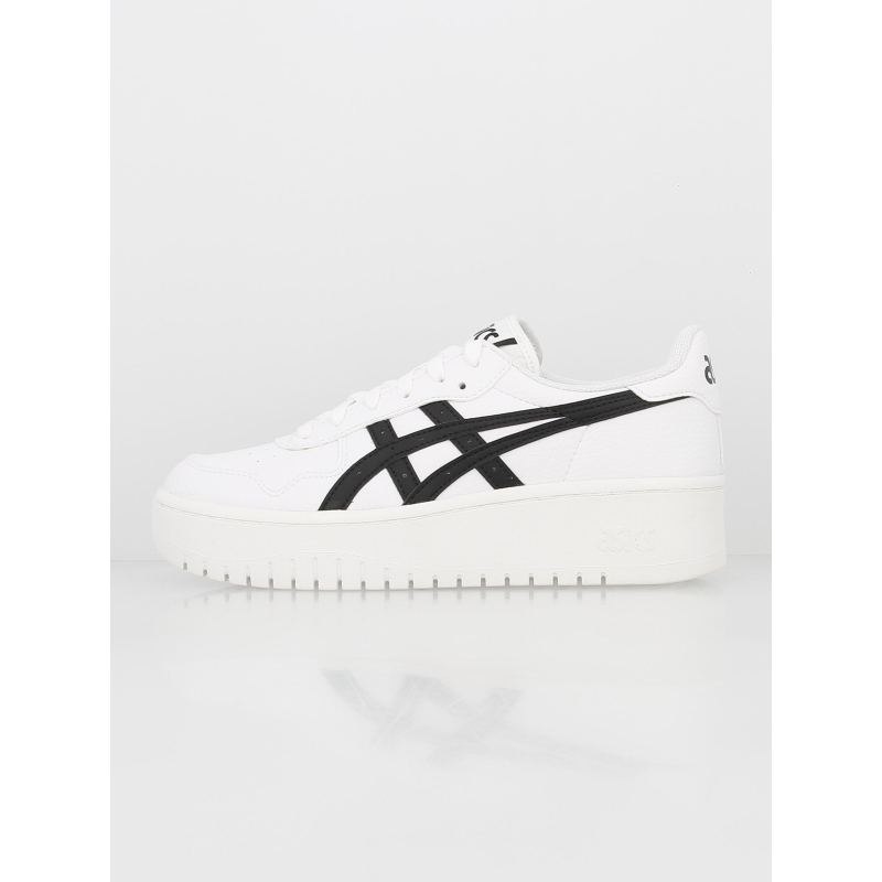 Japan baskets plateforme blanc noir femme - Asics