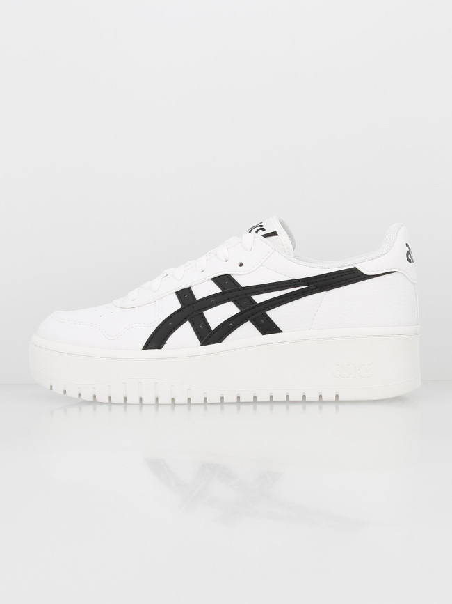 Japan baskets plateforme blanc noir femme - Asics