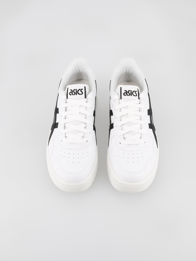 Japan baskets plateforme blanc noir femme - Asics