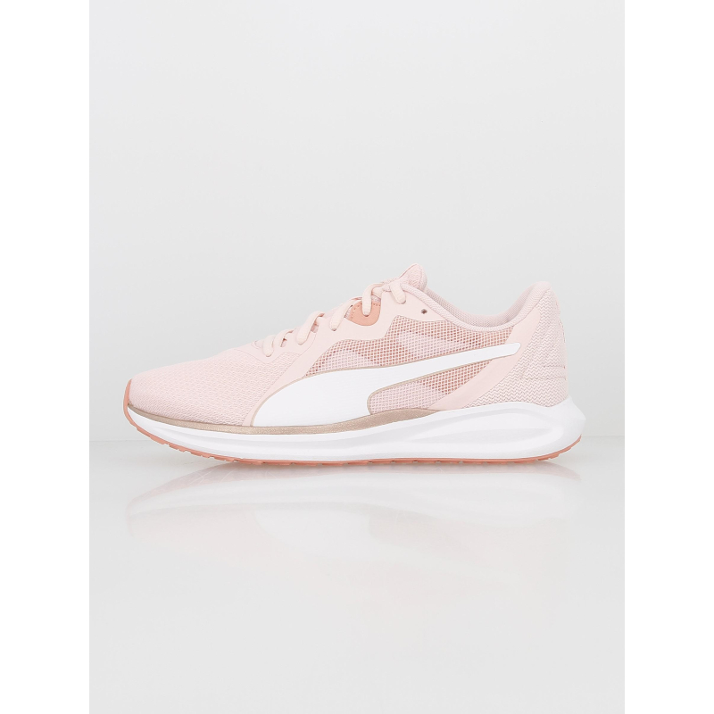 Chaussures running twitch rose femme - Puma