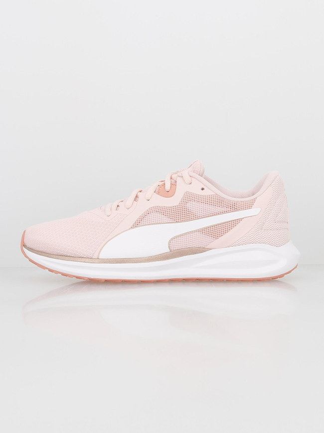 Chaussures running twitch rose femme - Puma