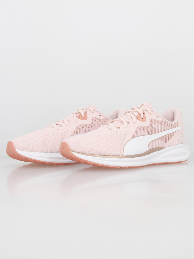 Chaussures running twitch rose femme - Puma