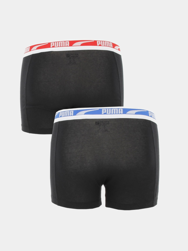 Pack 2 boxers basic stretch noir homme - Puma