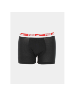 Pack 2 boxers basic stretch noir homme - Puma