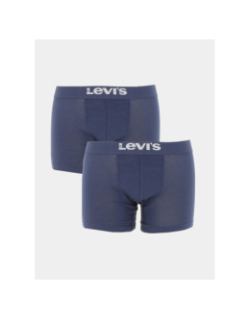 Pack 2 boxer solid basic bleu marine homme - Levi's