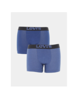 Pack 2 boxers optical illusion bleu marine homme - Levi's