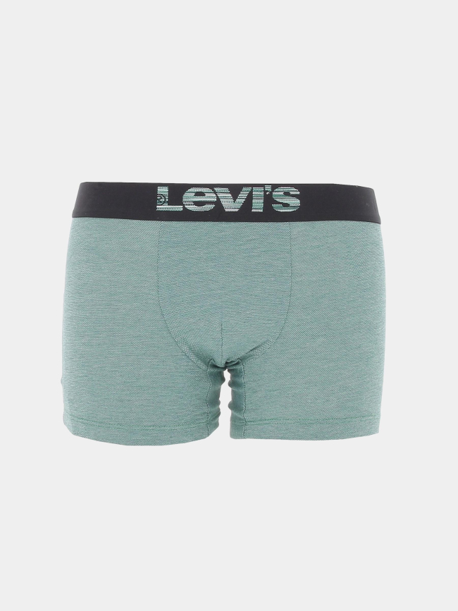 Pack 2 boxers optical illusion vert bleu homme - Levi's