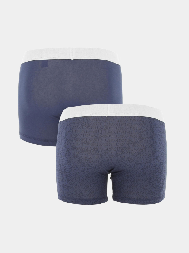Pack 2 boxers tonal logo bleu marine homme - Levi's