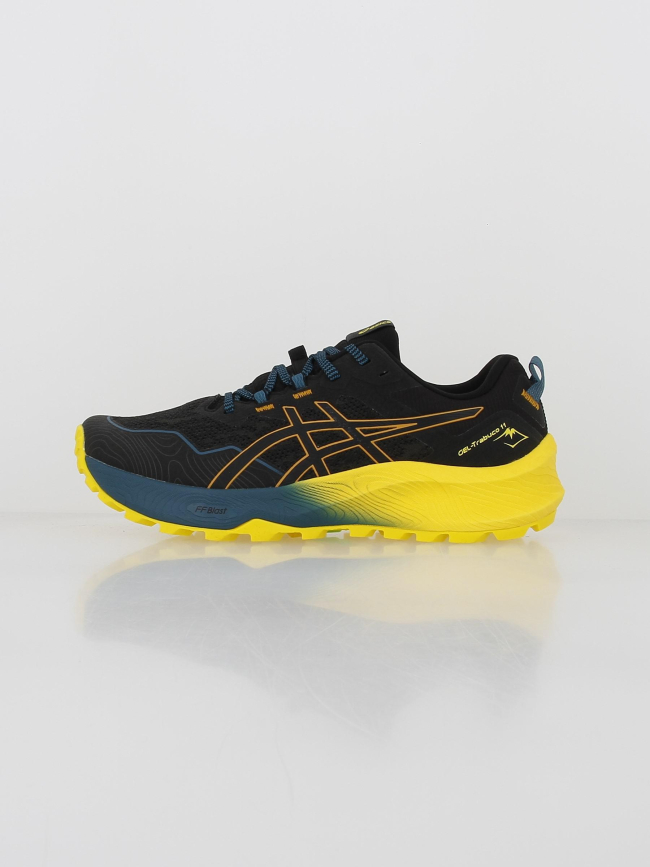 Chaussures de trail gel trabuco 11 noir jaune homme - Asics