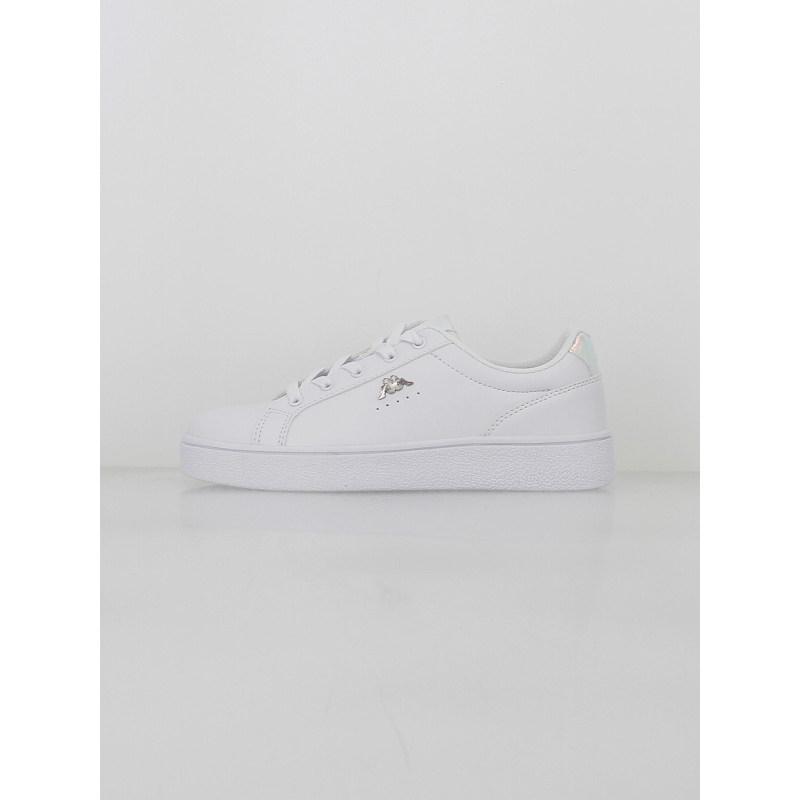 Baskets amelia holographique blanc fille - Kappa