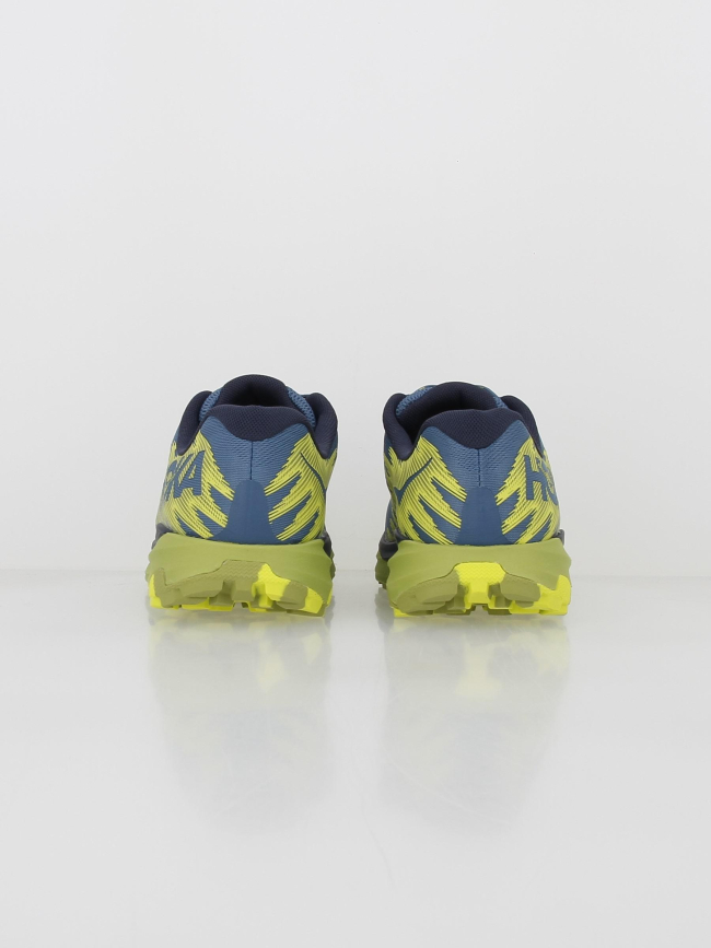 Chaussures de trail torrent 3 bleu vert homme - Hoka