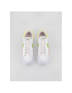 Baskets court legacy lift plateforme blanc vert femme - Nike