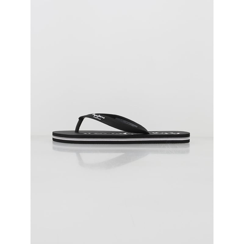 Tongs bay beach basic 23 noir homme - Pepe Jeans