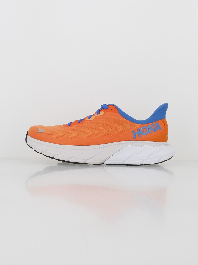 Chaussures de running arahi 6 orange homme - Hoka