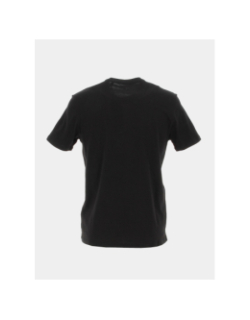 T-shirt abstract logo tricolore noir homme - Guess