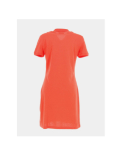 Robe polo core essentials rouge femme - Lacoste