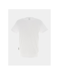 T-shirt badge vert blanc homme - G Star