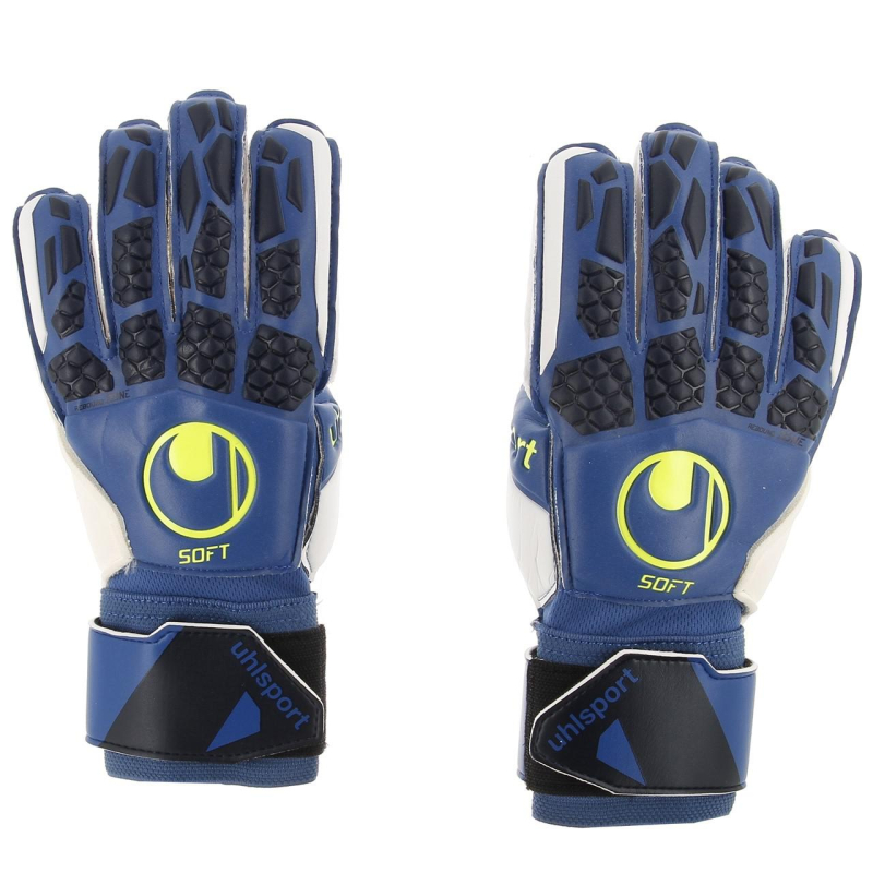 Gants de gardien de but football bleu - Uhlsport