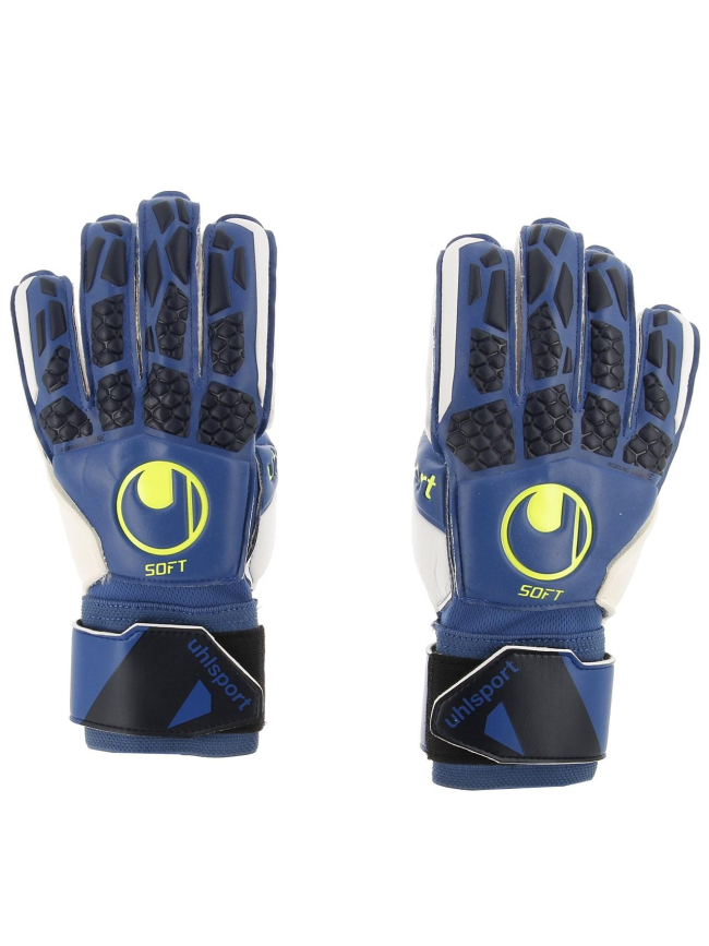 Gants de gardien de but football bleu - Uhlsport